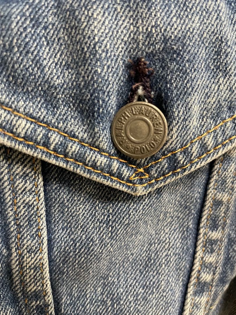 【新品未使用】ポロラルフローレン デニムジャケット　Gジャン　オーバーサイズ