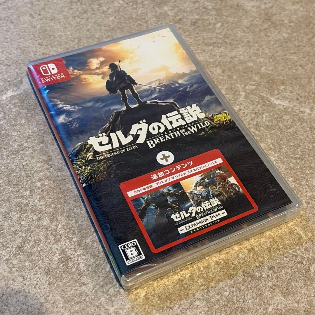 マ*ン様 【新品未開封】ゼルダの伝説 ブレス オブ ザ ワイルド + エキスパン