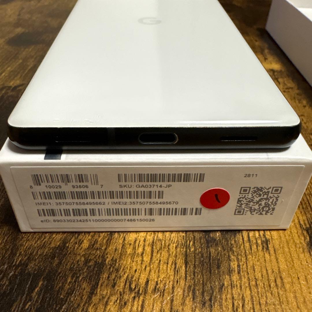 お*し様 Google Pixel 6a ホワイト ガラスコーティング済