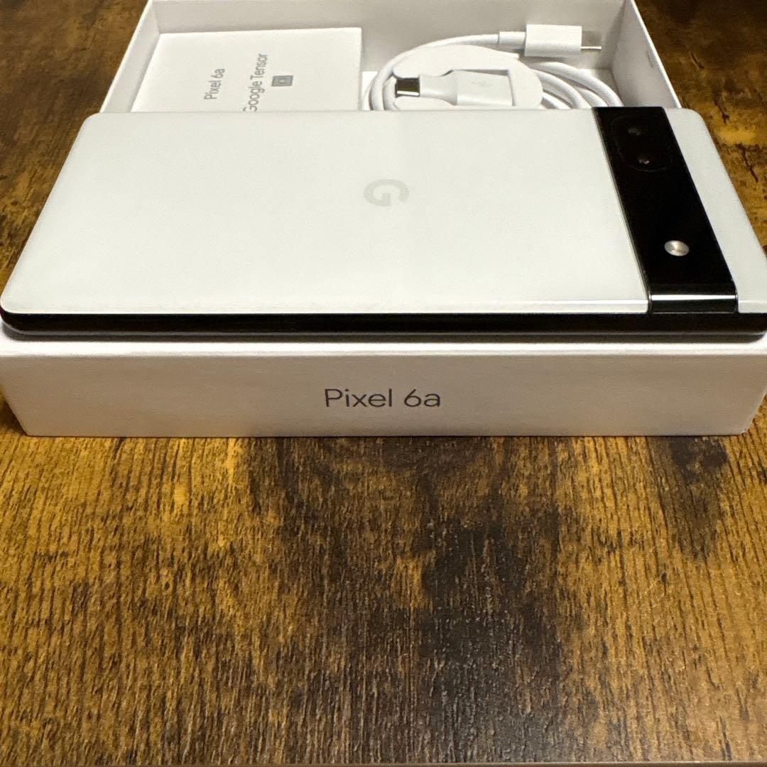 お*し様 Google Pixel 6a ホワイト ガラスコーティング済