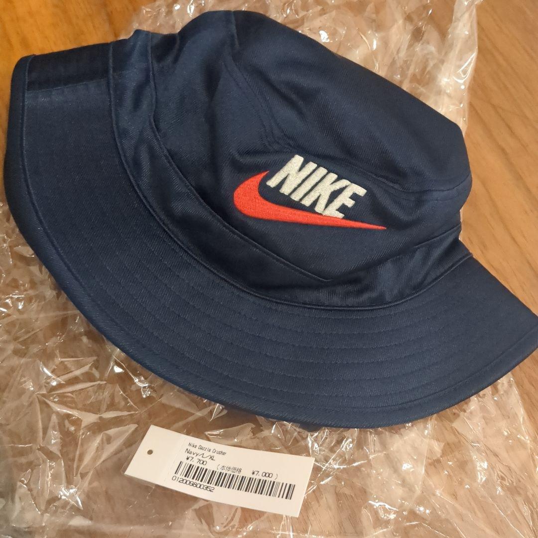 NIKE SUPREME ネイビー バケットハット L XL