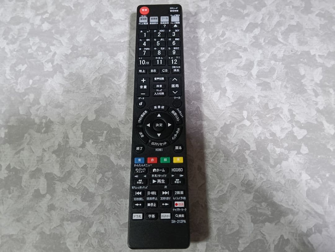 SHARP AQUOS ブルーレイレコーダー BD-NW500 HDD換装済