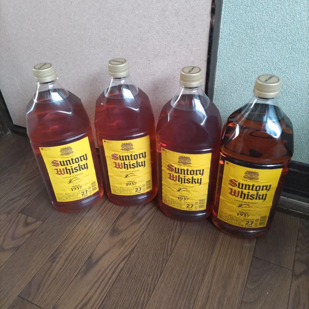 サントリーウイスキー 2.7L　４本セット