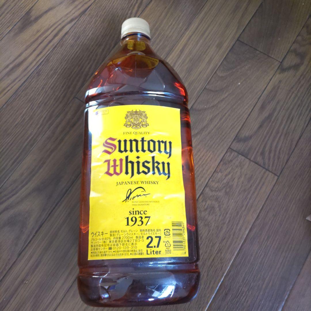 サントリーウイスキー 2.7L　４本セット