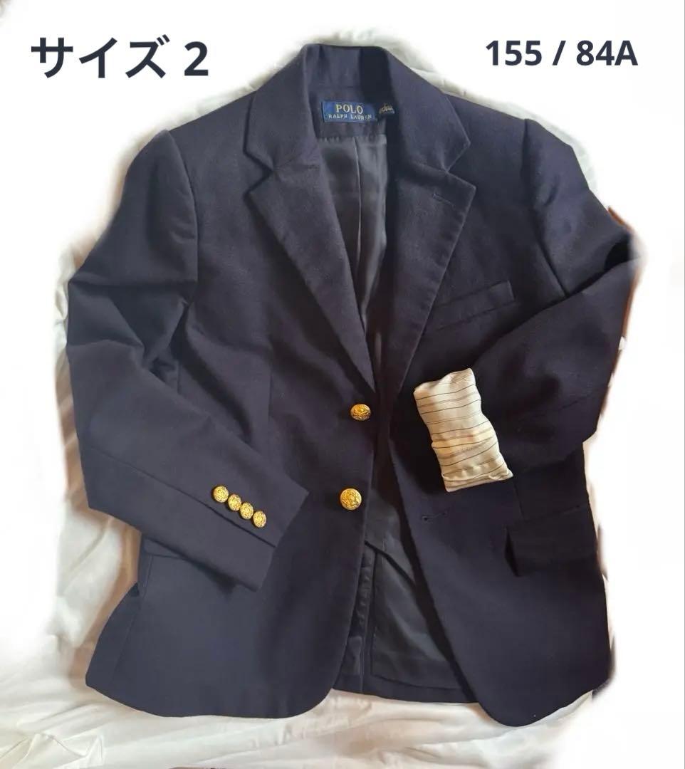 POLO ラルフローレン ネイビー ジャケット S 紺