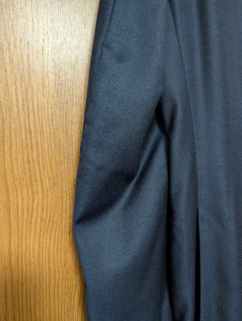 ロロピアーナ ネイビー　ウール　ビジネス スーツ