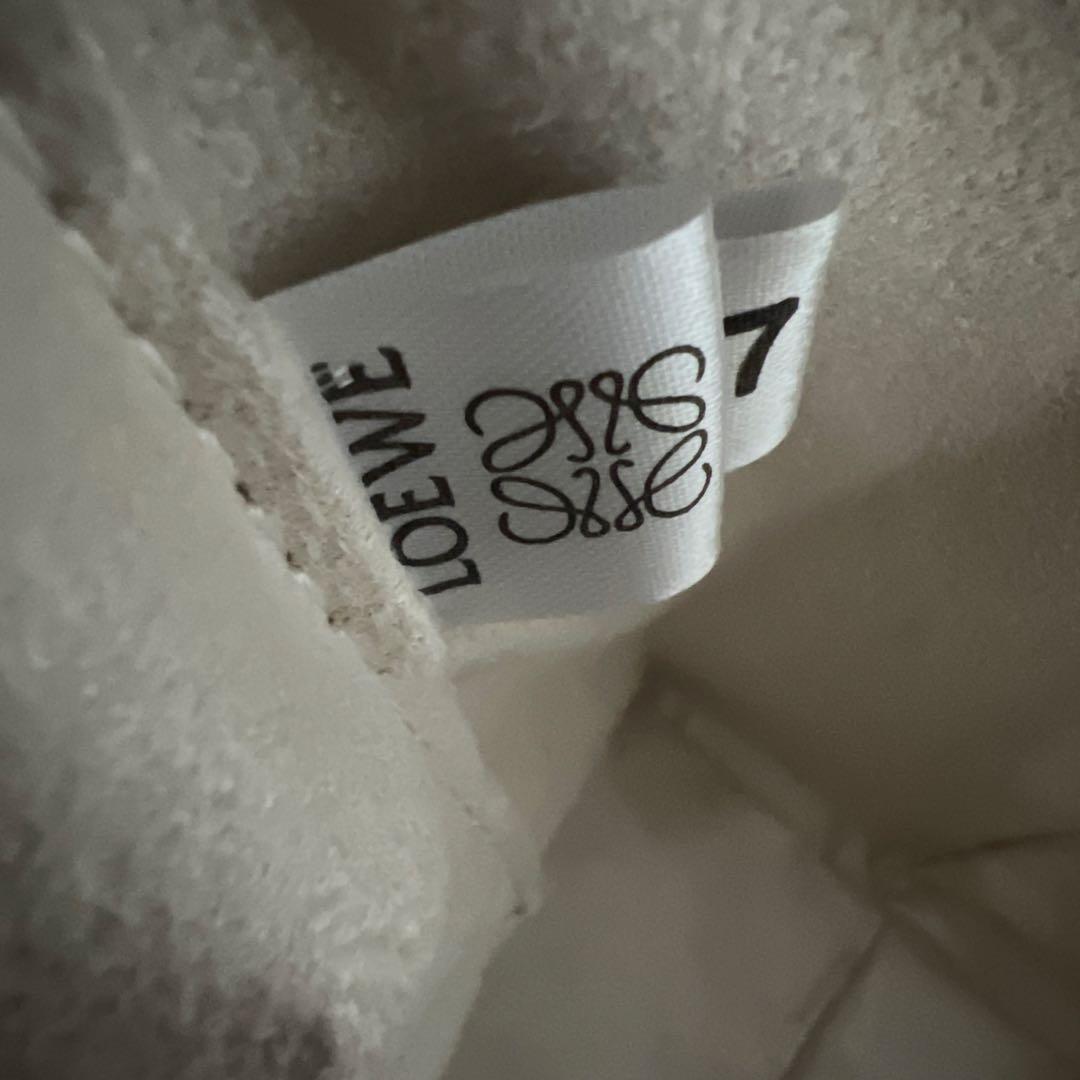 ロエペ　LOEWFフォントトート(ラフィア)ラージかごバッグ