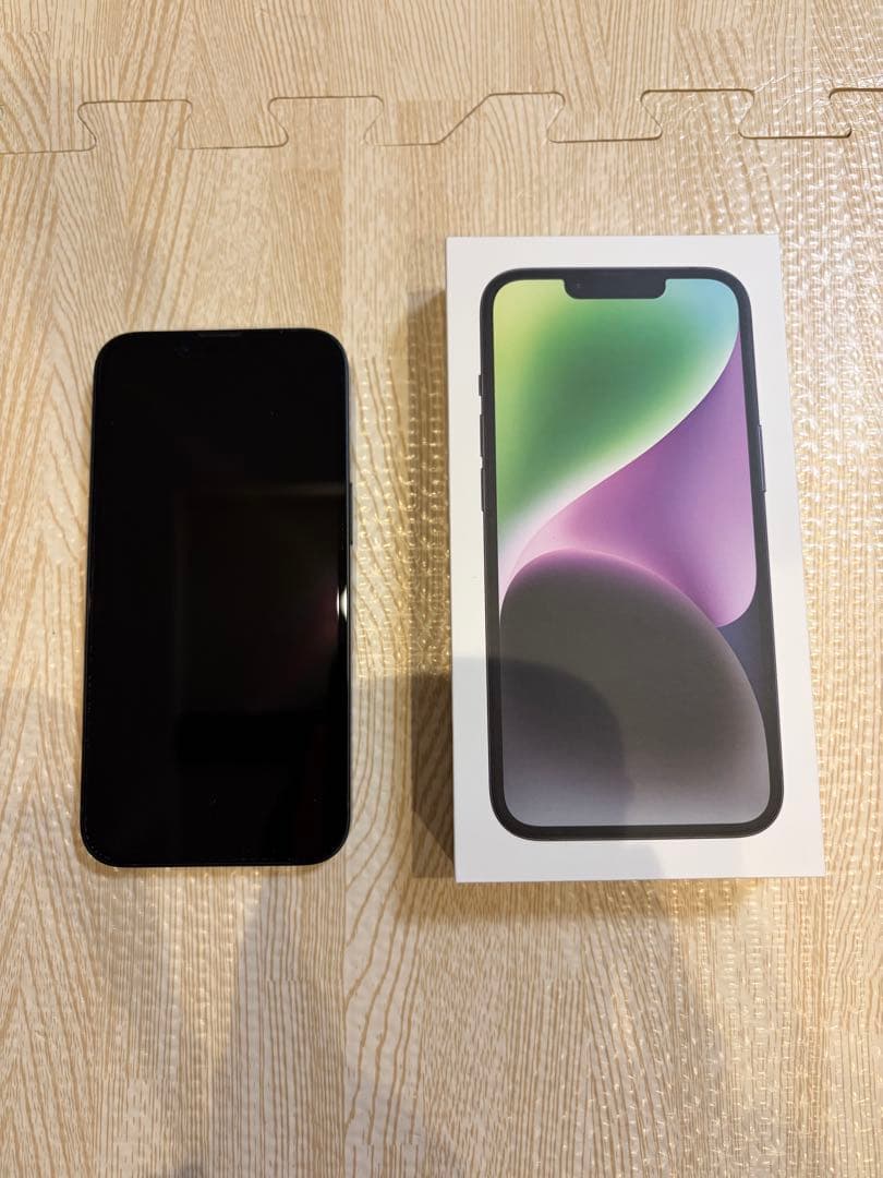 Apple iPhone 14 ミッドナイト 6.1インチ 本体　おまけ付