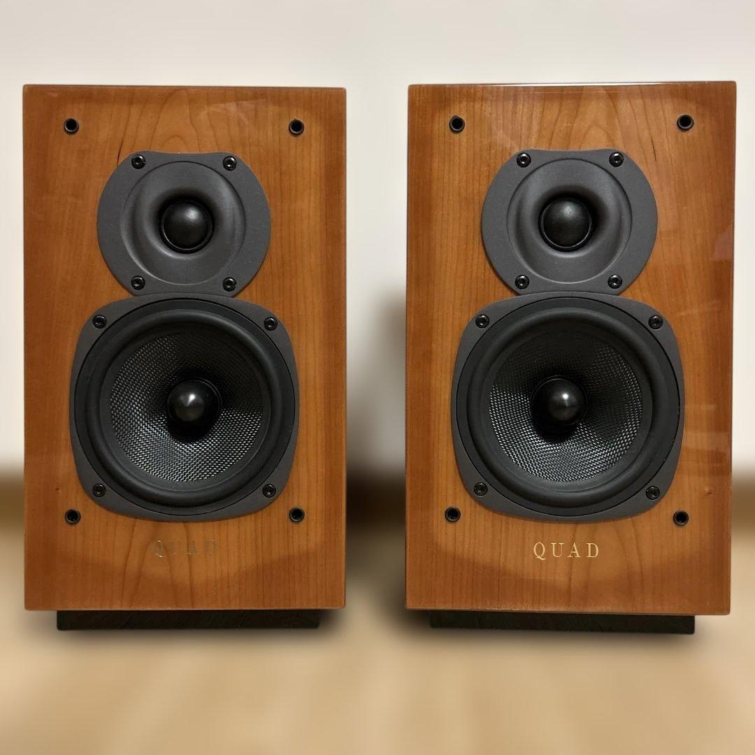 QUAD 11L2 ブックシェルフスピーカー　取説付き