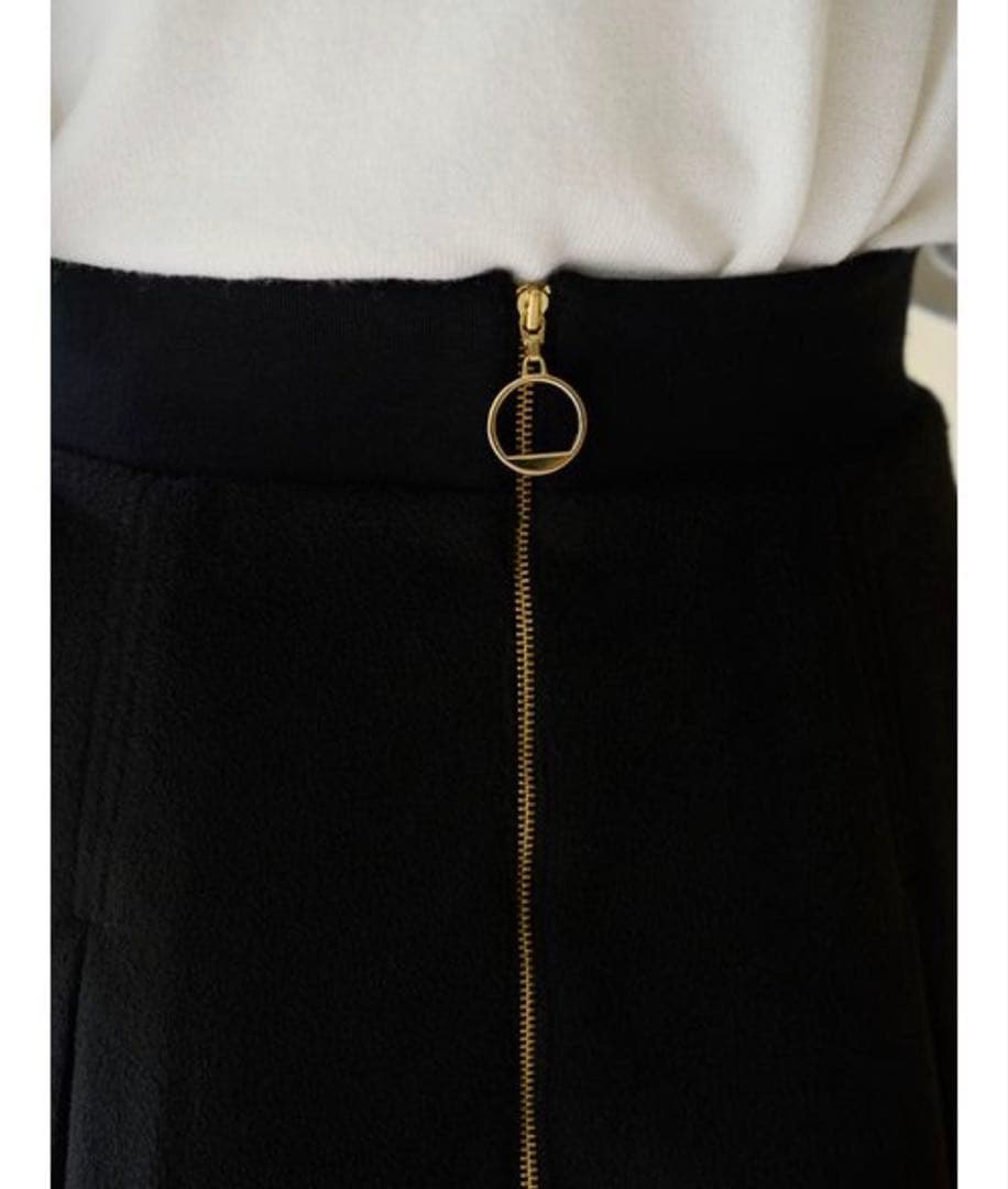 snidel ウエストリブプリーツミニスカートサイズ0（Sサイズ）