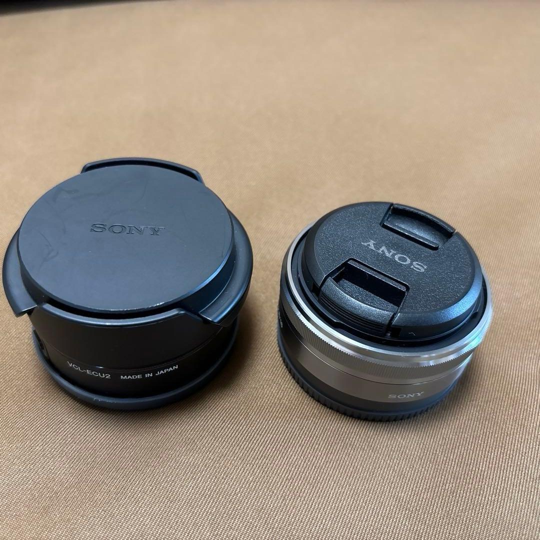 レンズ(単焦点) SEL16F28 & VCL-ECU2