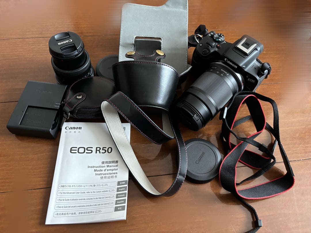 Canon EOS R50 ミラーレス一眼レンズ付き