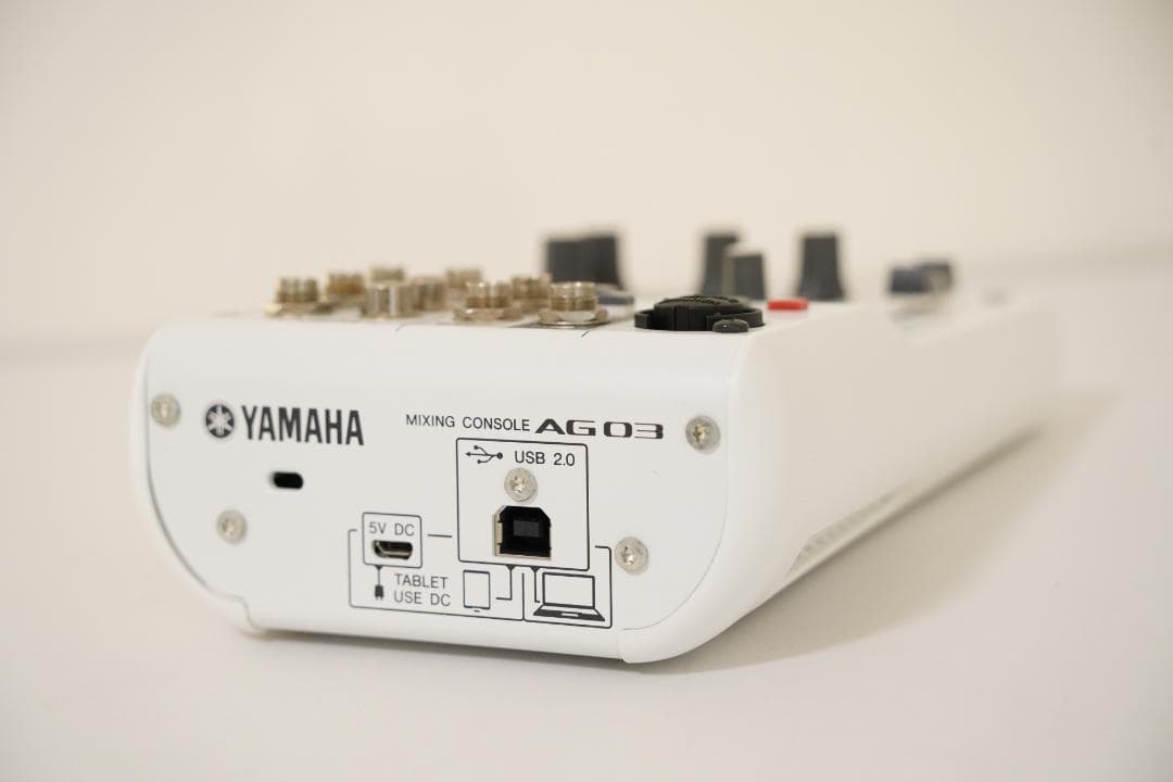 ヤマハ ウェブキャスティングミキサー ミキシングコンソール AG03 ジャンク