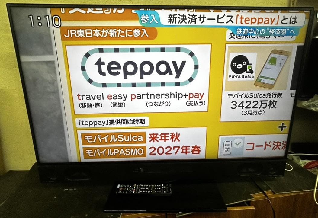 三菱50型LCD-A50RA2000/4Kブルーレイ＆HDDネット視聴可中古