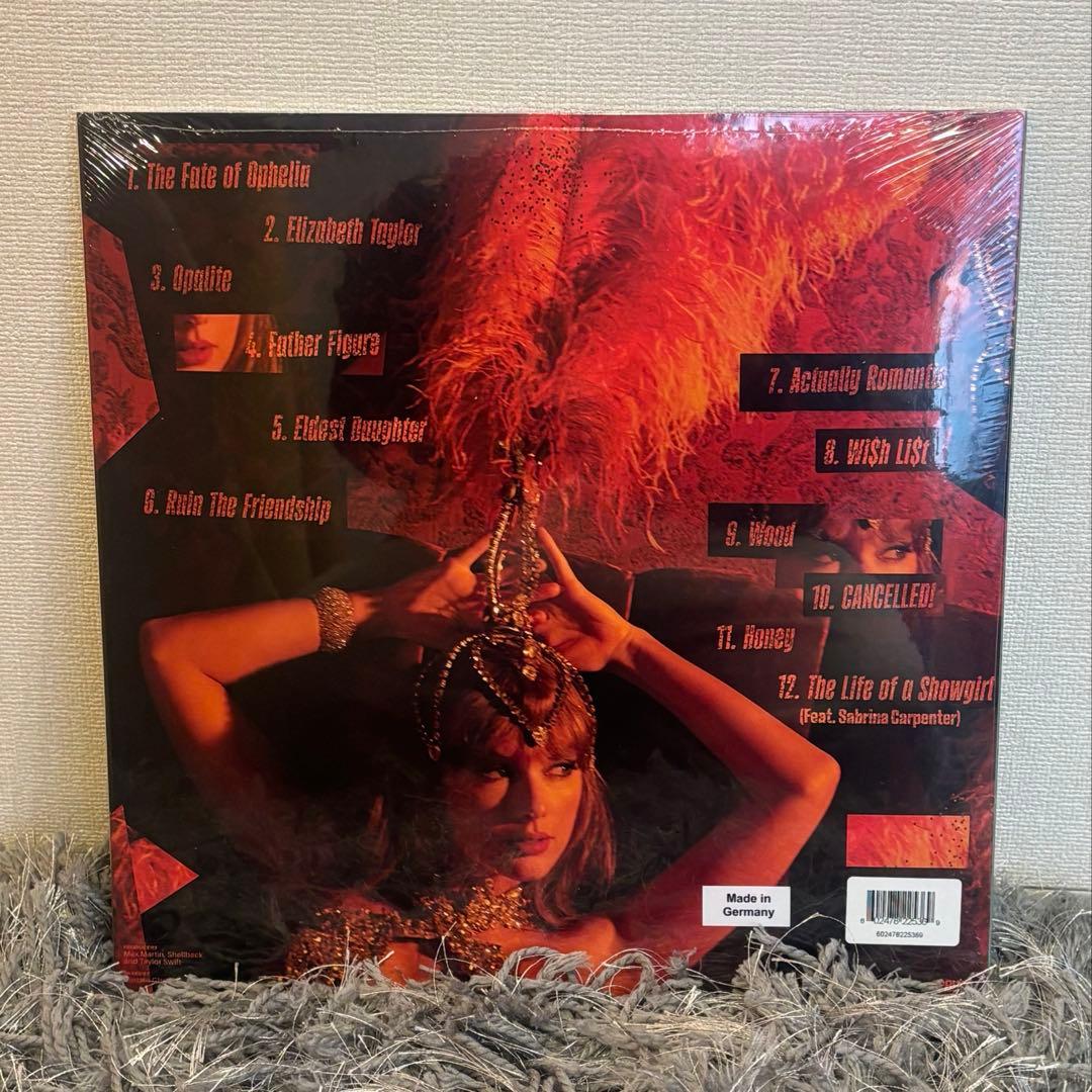 The Life of a Showgirl 海外限定 Vinyl レコード
