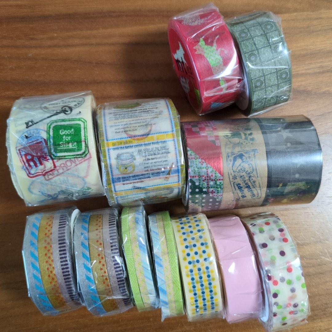 マスキングテープ　カモイ　廃盤品　雑貨　ラウンドトップ　キングジム