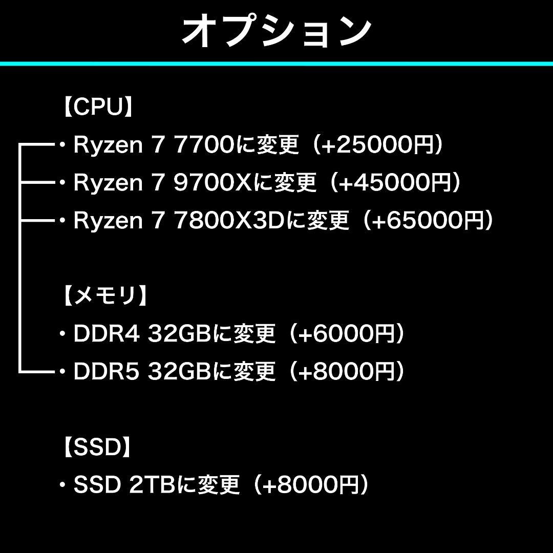 【リファPC】 RTX4070Ti搭載ゲーミングPCフルセット cxwh