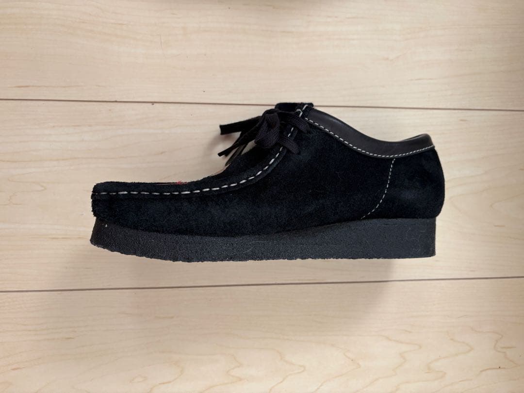 STUSSY/CLARKS ORIGINAL トランプ刺繍スエードシューズ／