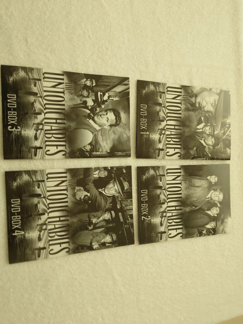 UNTOUCHABLES(アンタッチャブル) DVDボックスセット 　中古　美品