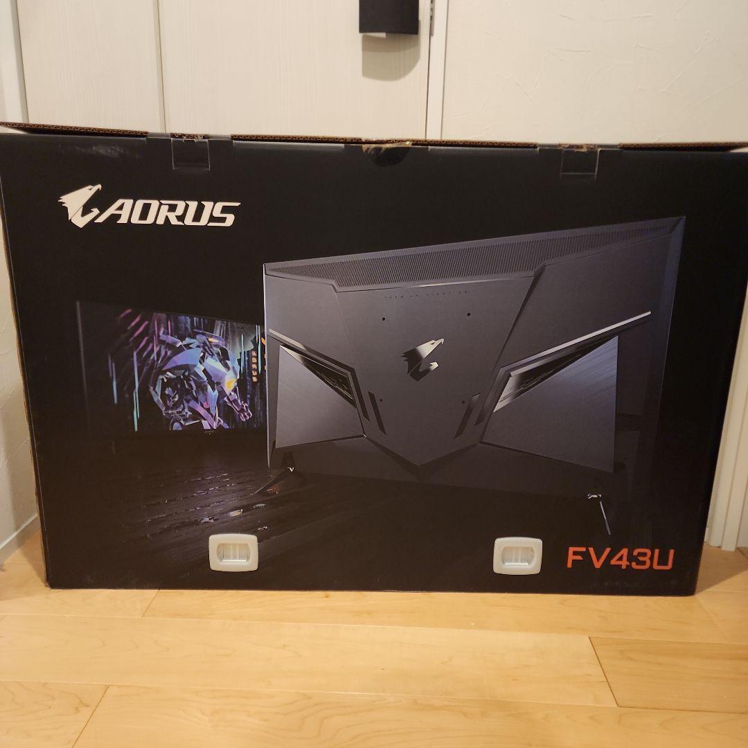 GIGABYTE AORUS FV43U 43インチ 4Kゲーミングモニター