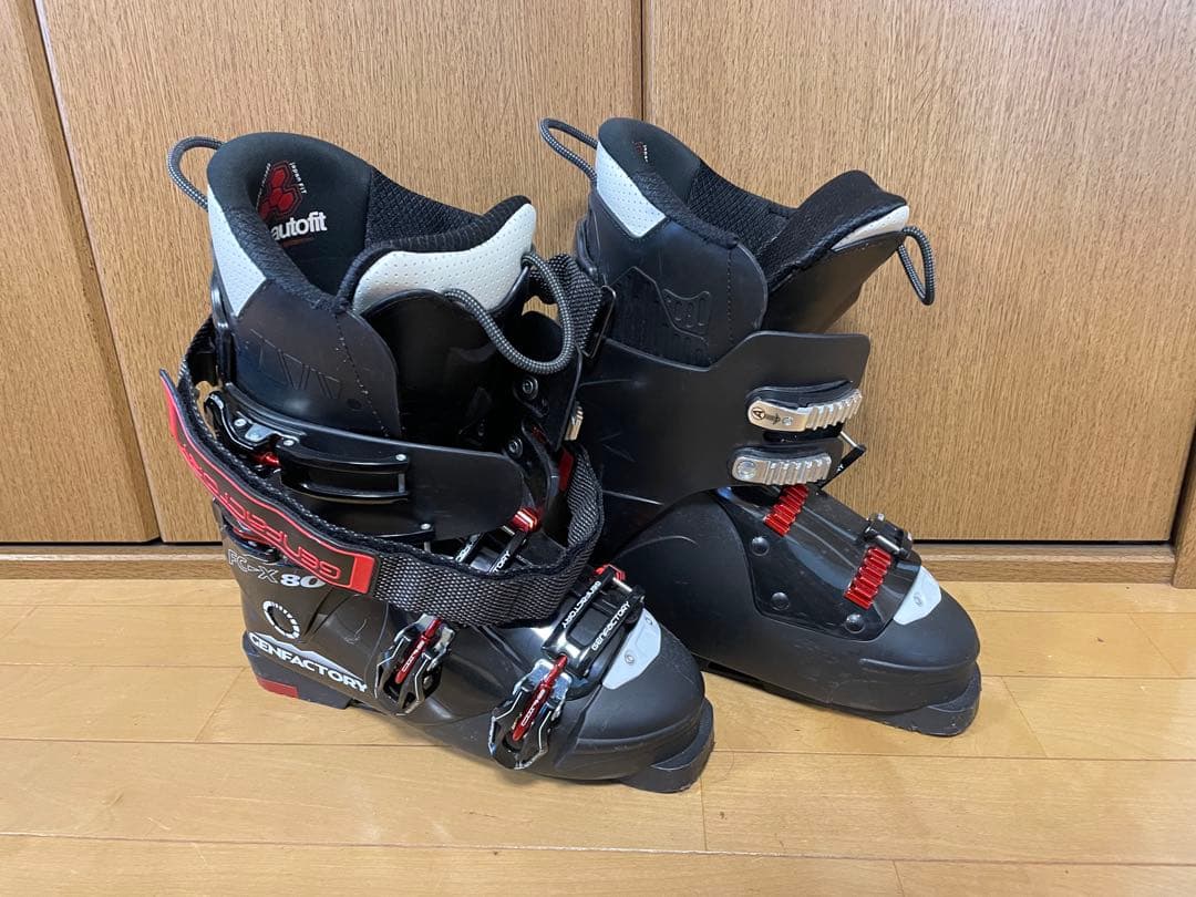 ☆綺麗です☆GENFACTORY☆27.0cm☆ブラック☆スキーブーツ☆