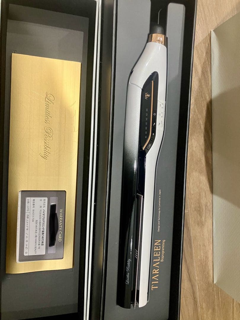 ヘアビューロン 107D Plus ストレートバイオプログラミング ヘアアイロン