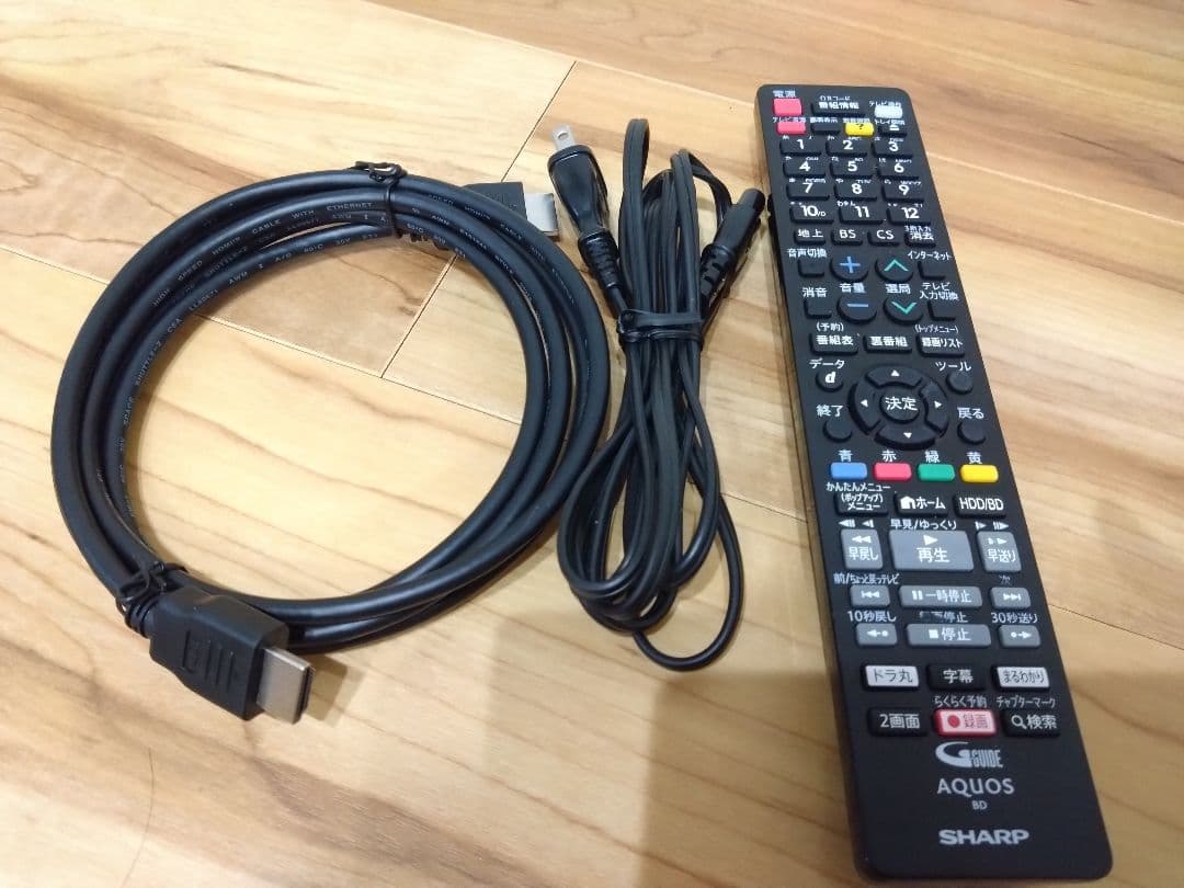 SHARP AQUOS BD-NW1100【1TB 2番組同時録画】