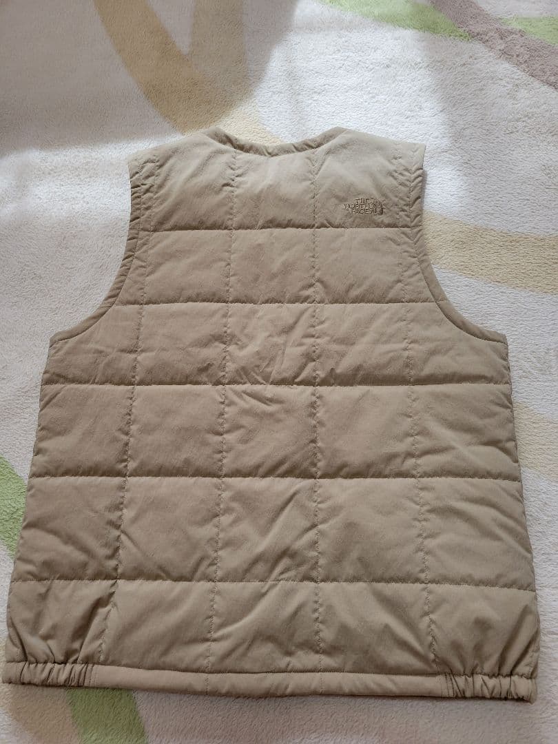 The North Face ベージュ キルティングベスト