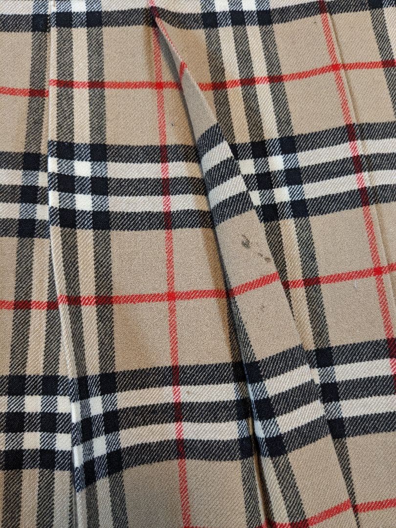 バーバリー キッズ ワンピース ノバチェック ベージュ ビンテージ
