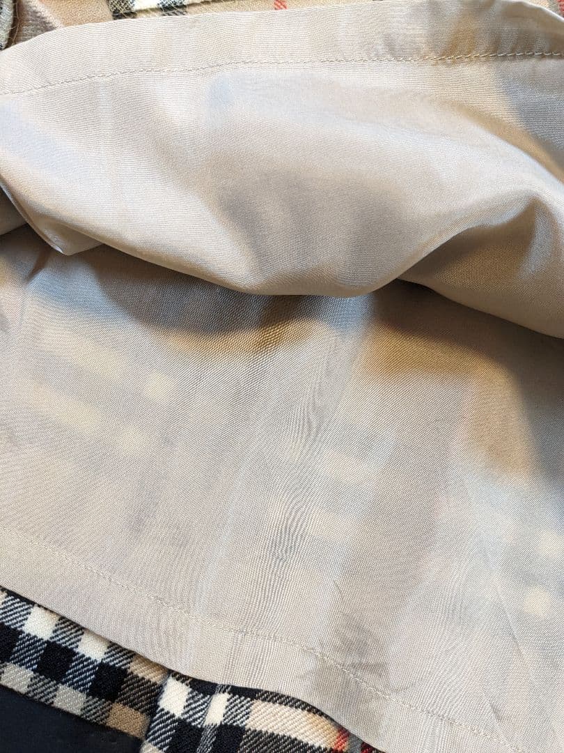 バーバリー キッズ ワンピース ノバチェック ベージュ ビンテージ
