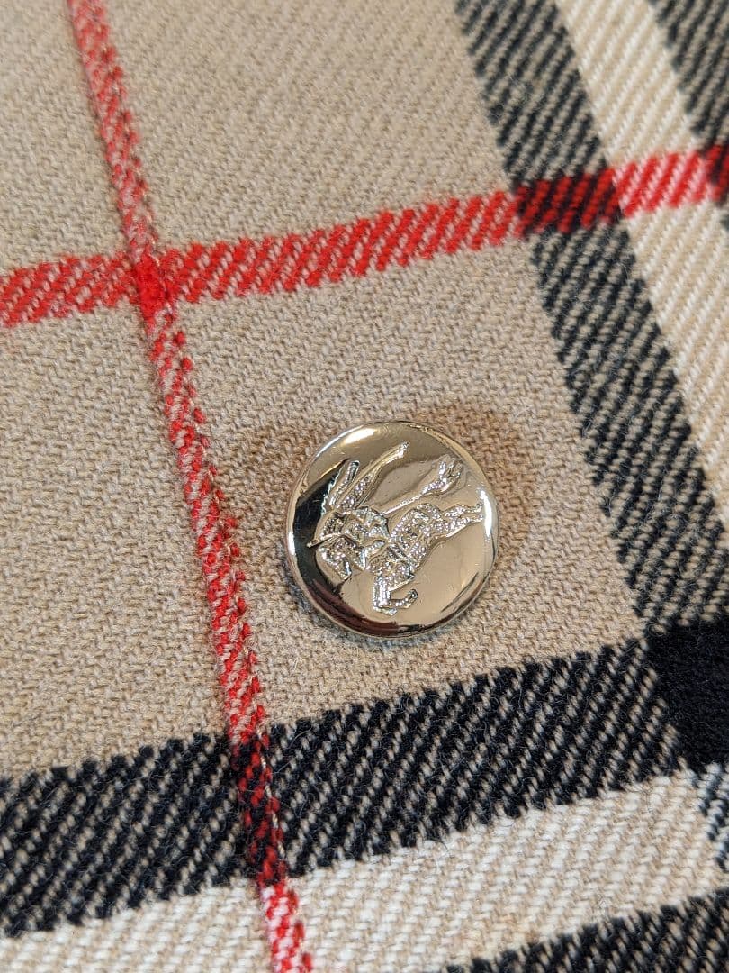 バーバリー キッズ ワンピース ノバチェック ベージュ ビンテージ