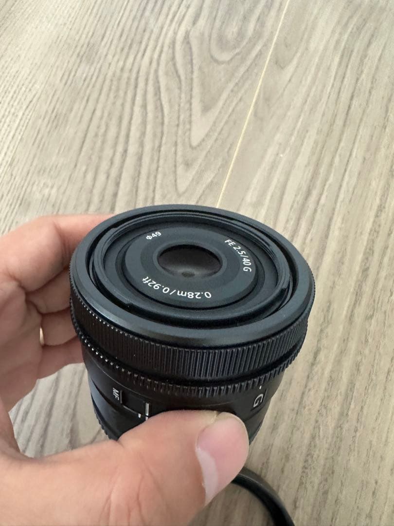 レンズ(単焦点) Sony FE 2.5/40 G