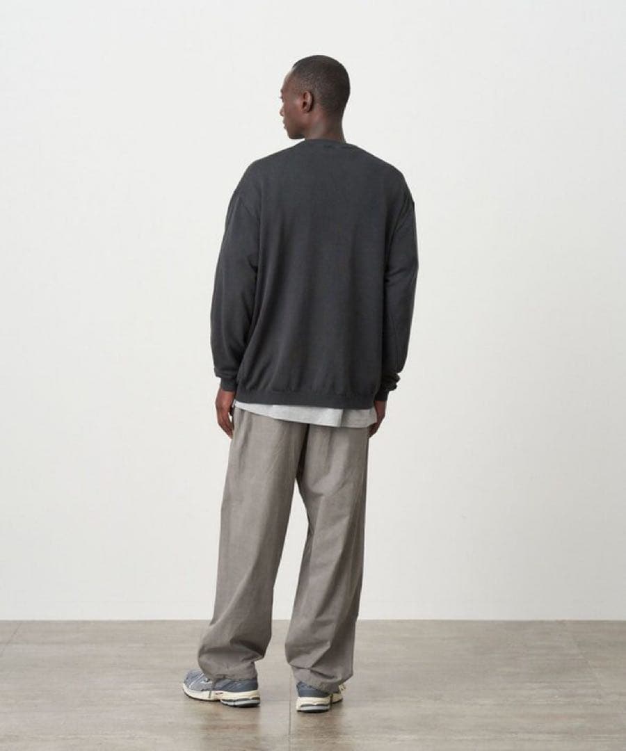 ATON 定価5.6万円GARMENT DYED SILK WASHI