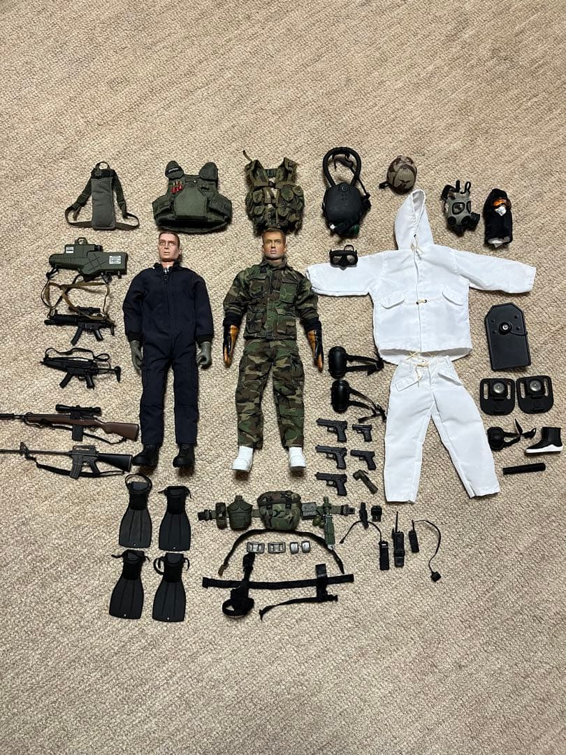 1/6 ミリタリーフィギュアアクセサリーセット スケール