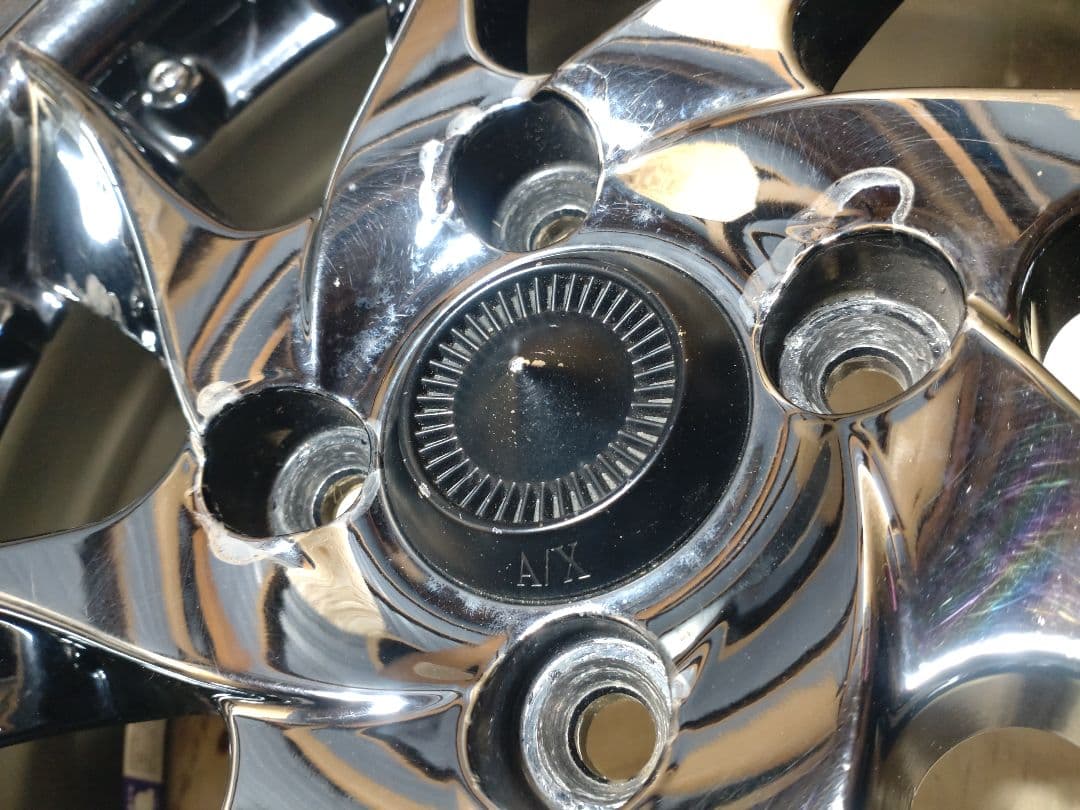 RAYS A/X グリフォニー 夜王BLACK 16インチ ホイールセット 中古