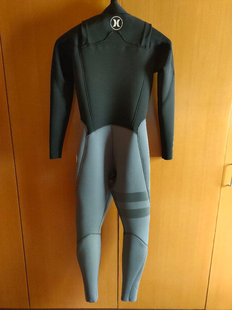 Hurley フルスーツ ブラック/グレー ML 未使用に近い