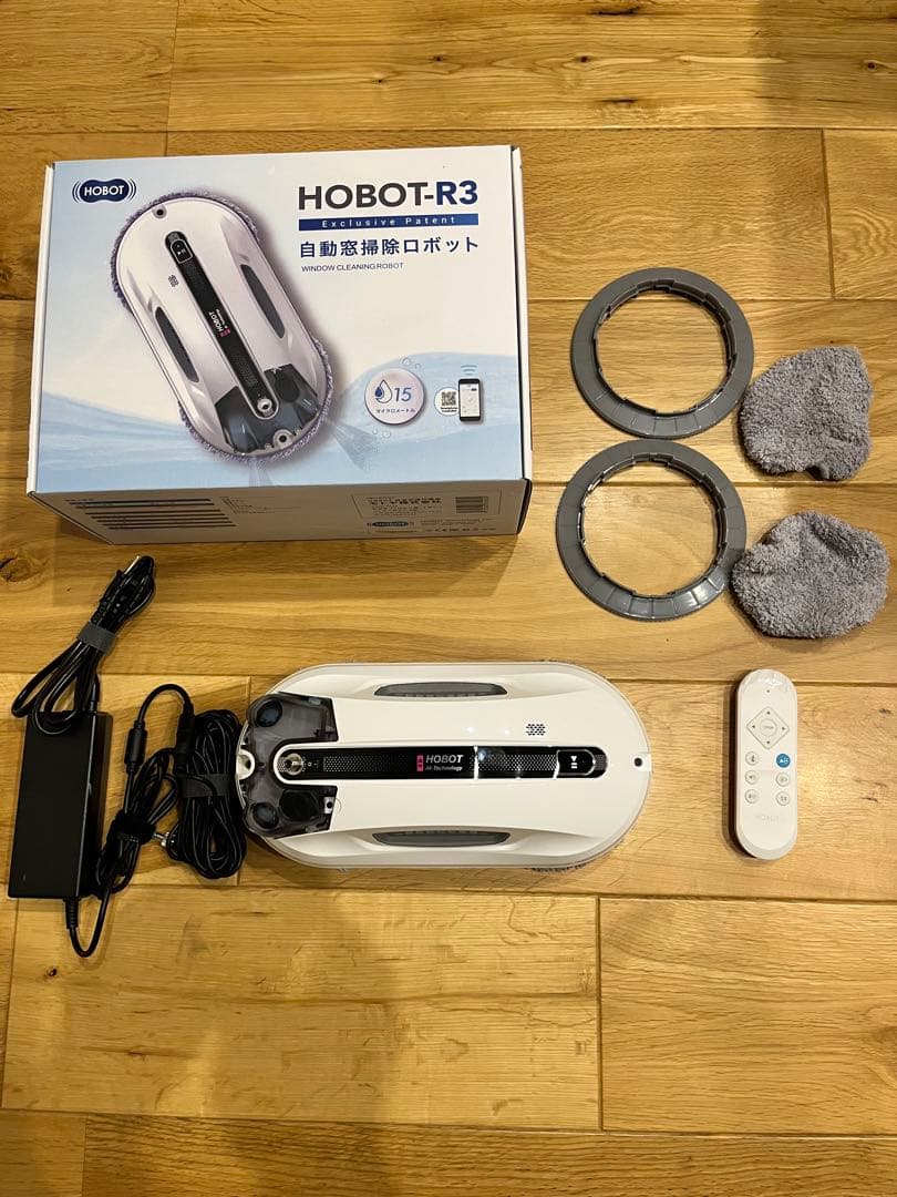 HOBOT-R3 ホボット 窓拭きロボット 窓掃除 AI搭載