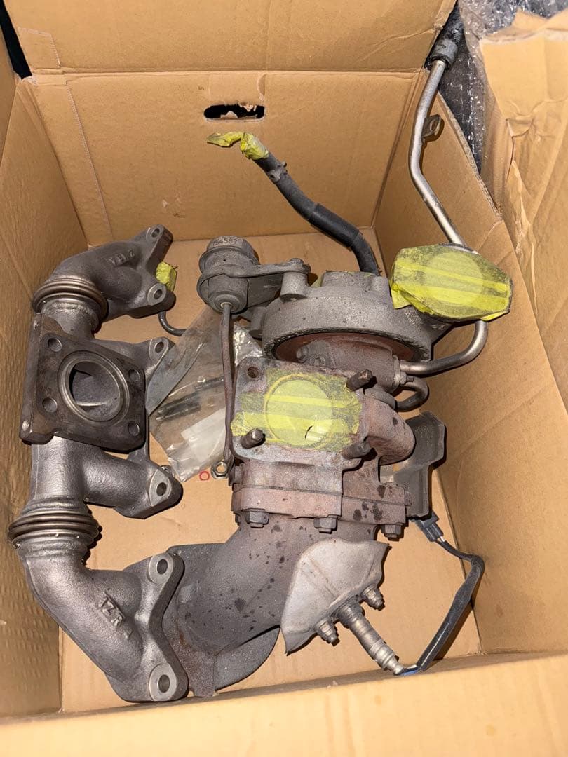 jzx100 1JZ 純正 タービン エキマニ