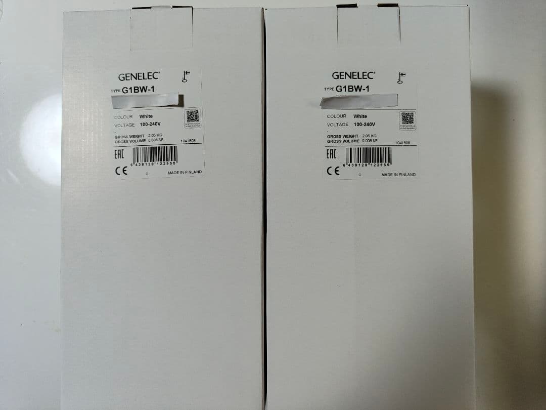 GENELEC G ONE ホワイト スピーカー 白 ジェネレック ペア