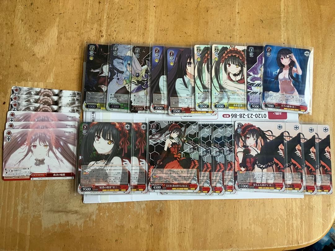 ヴァイスシュヴァルツ デート・ア・ライブ　8電源　デッキパーツ