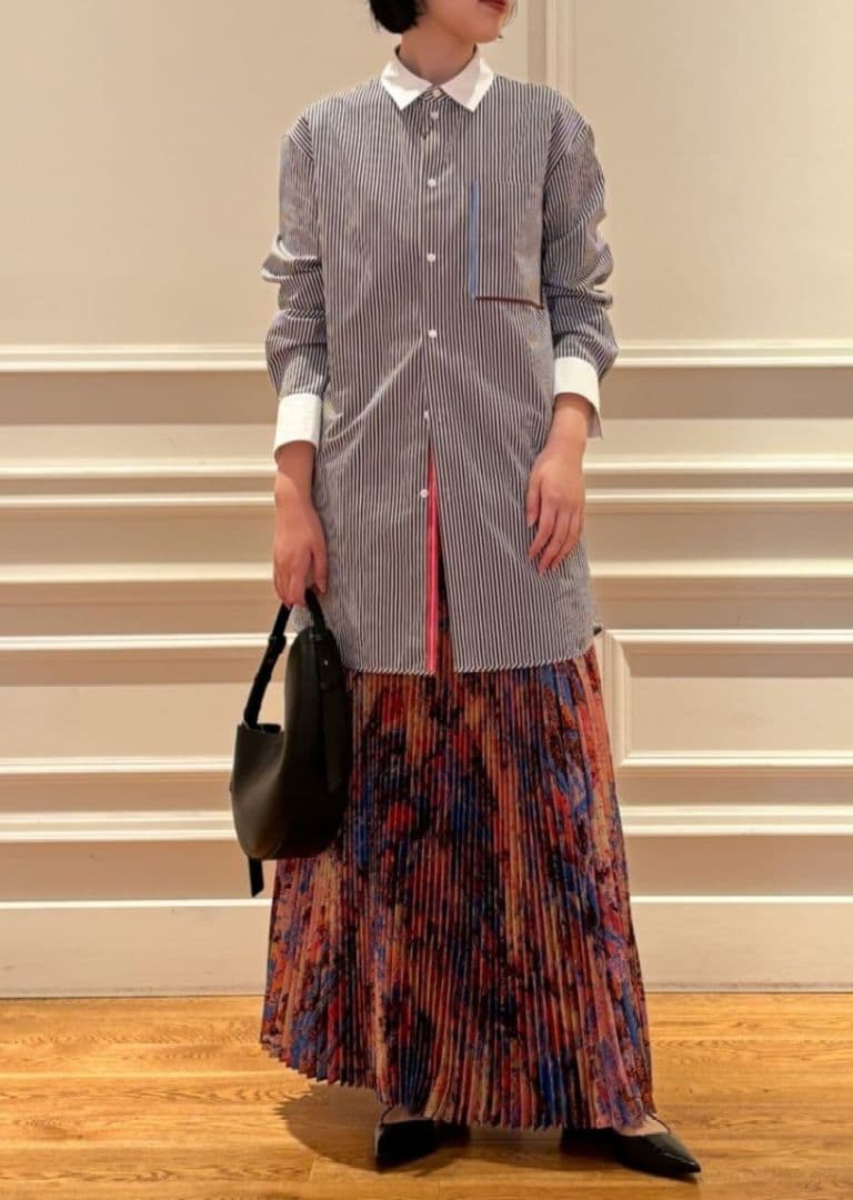 トゥモローランドビーストライプロングシャツ