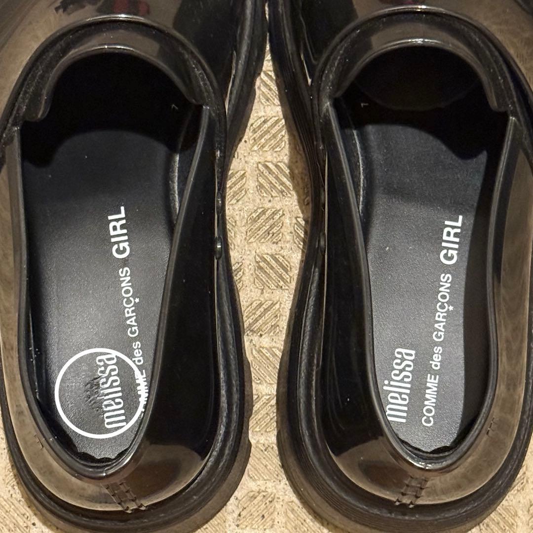 24.5cm Melissa メリッサ　コラボ タッセルローファー ラバー