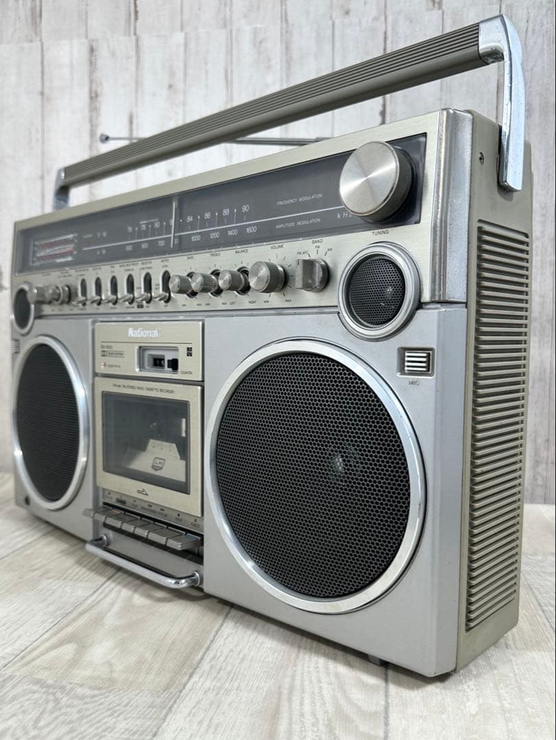 動作品|National ナショナル ラジカセ　RX-5500昭和レトロ　ラジオ