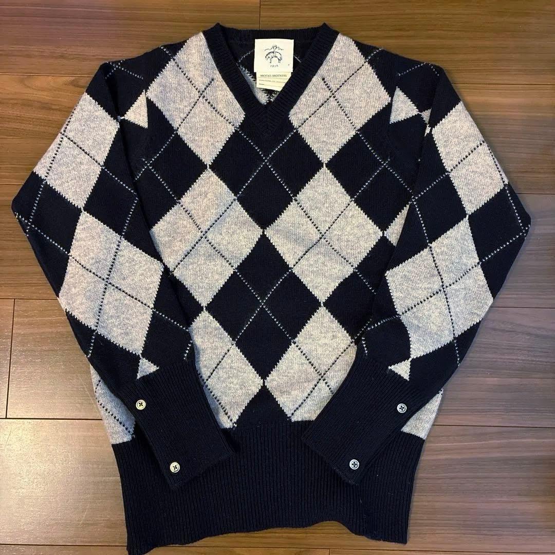 BLACK FLEECE （Thom Browne）カシミア100%アーガイル