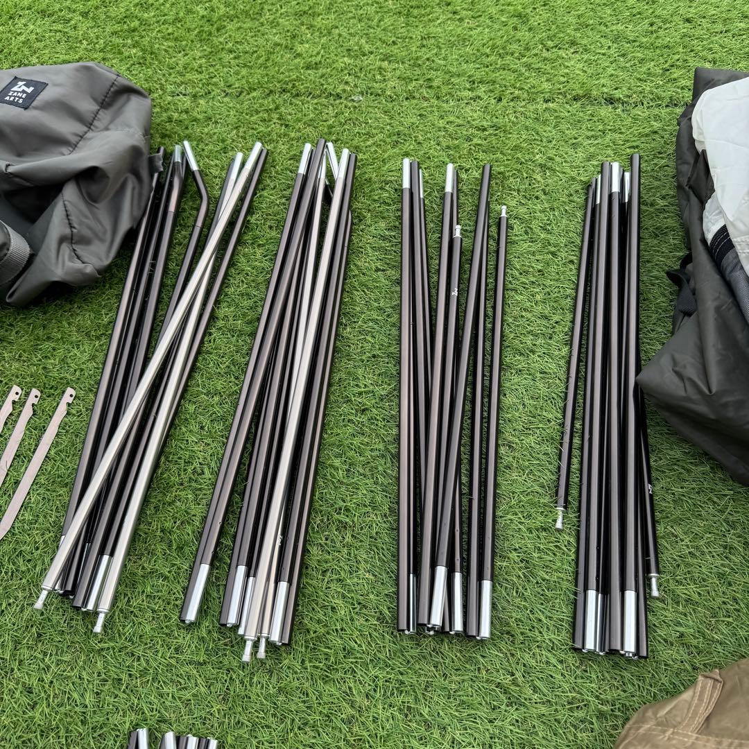 美品　ゼインアーツ オキトマ2 ソロデュオテント