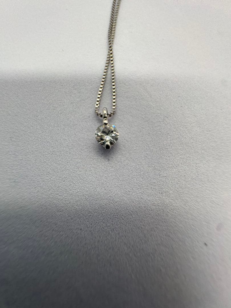 も*ん様 (鑑定書付き) ハイクラスダイヤモンド付きネックレス　pt850 pt