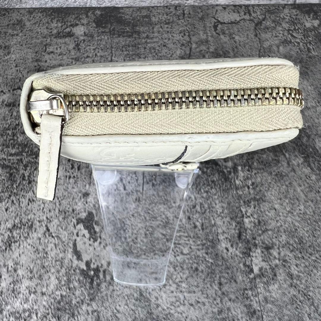 GUCCI インターロッキング GG レザー ラウンド長財布