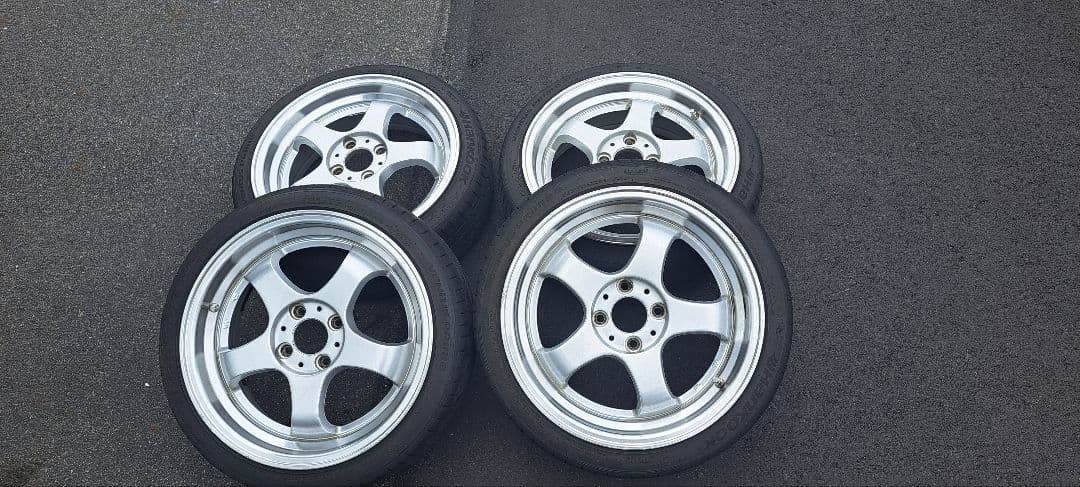 ステルスレーシング　k36　16インチ 　6j タイヤセット