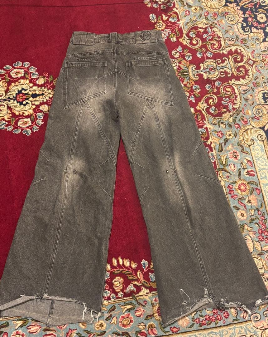 パンツ NoFaith studious SUN FADED BAGGYDENIM S