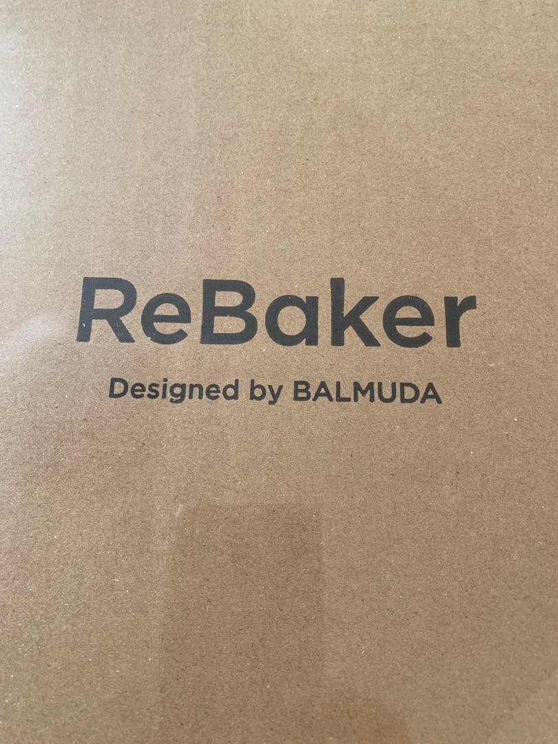 BALMUDA ReBaker KTT01JP ブラック新品未開封